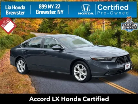 Gray 2024 Honda Accord LX for sale in Brewster, NY