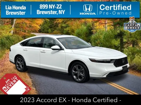 White 2023 Honda Accord EX for sale in Brewster, NY