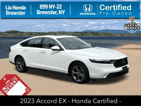 White 2023 Honda Accord EX for sale in Brewster, NY