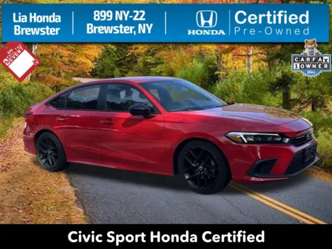 Red 2024 Honda Civic Sport for sale in Brewster, NY