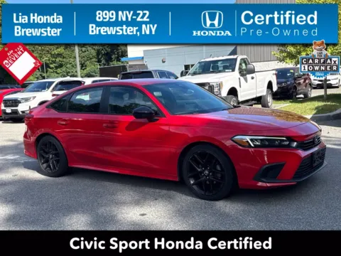 Red 2024 Honda Civic Sport for sale in Brewster, NY