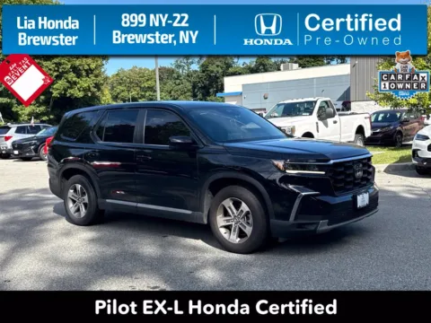 Black 2025 Honda Pilot EX-L for sale in Brewster, NY
