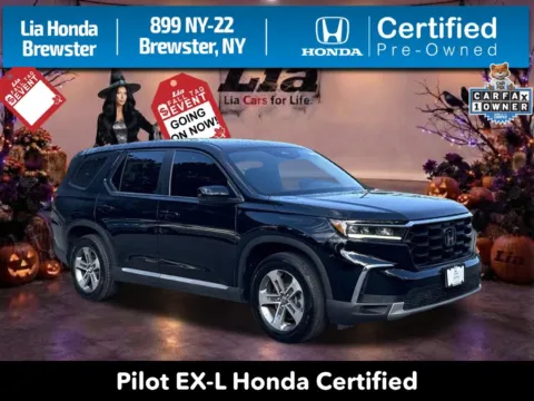 Black 2025 Honda Pilot EX-L for sale in Brewster, NY