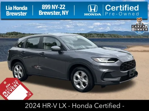 Gray 2024 Honda HR-V LX for sale in Brewster, NY