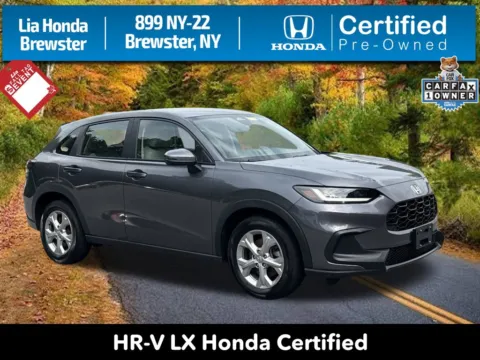 Gray 2024 Honda HR-V LX for sale in Brewster, NY