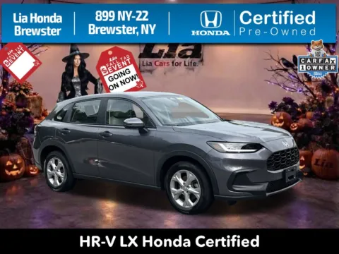 Gray 2024 Honda HR-V LX for sale in Brewster, NY