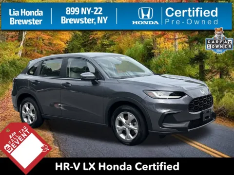 Gray 2024 Honda HR-V LX for sale in Brewster, NY