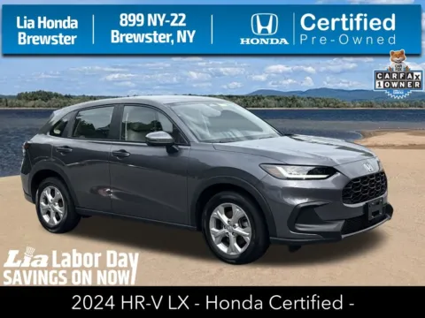 Gray 2024 Honda HR-V LX for sale in Brewster, NY