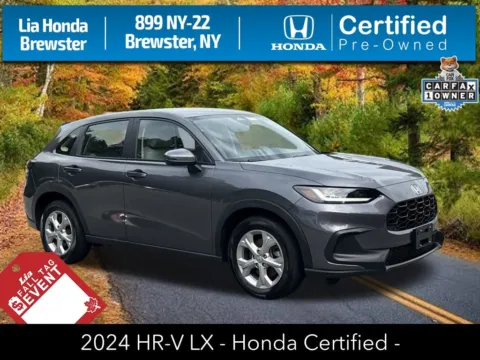 Gray 2024 Honda HR-V LX for sale in Brewster, NY