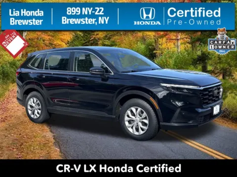 Black 2024 Honda CR-V LX for sale in Brewster, NY