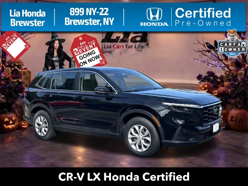 Black 2024 Honda CR-V LX for sale in Brewster, NY