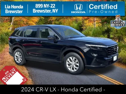 Black 2024 Honda CR-V LX for sale in Brewster, NY