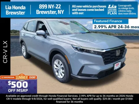 Gray 2026 Honda CR-V LX for sale in Brewster, NY