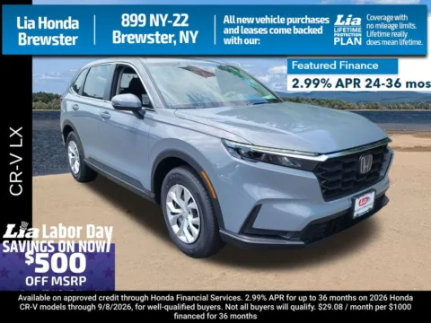 Gray 2026 Honda CR-V LX for sale in Brewster, NY