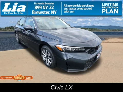Gray 2026 Honda Civic LX for sale in Brewster, NY