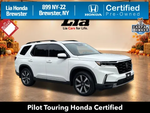 White 2024 Honda Pilot Touring for sale in Brewster, NY