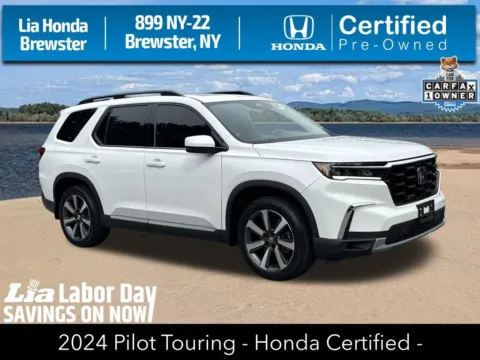 White 2024 Honda Pilot Touring for sale in Brewster, NY