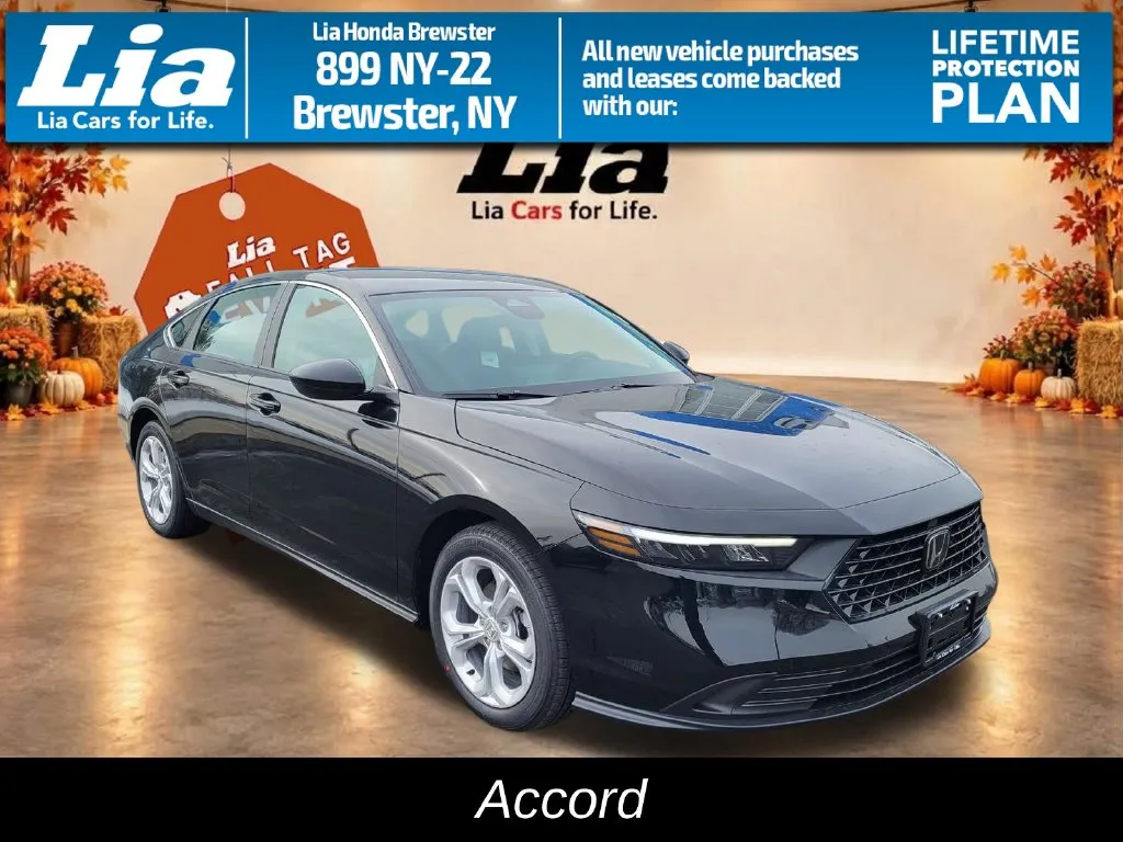 Black 2026 Honda Accord LX for sale in Brewster, NY