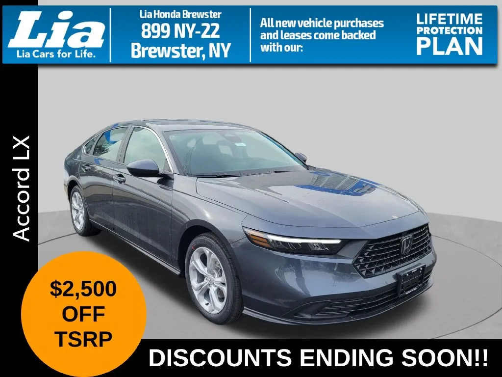 Gray 2026 Honda Accord LX for sale in Brewster, NY