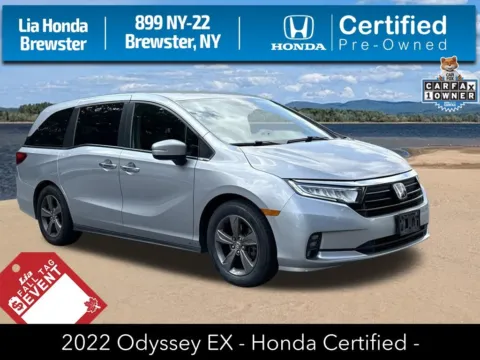 Silver 2022 Honda Odyssey EX for sale in Brewster, NY