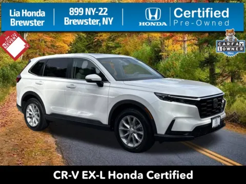 White 2024 Honda CR-V EX-L for sale in Brewster, NY