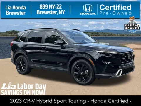Black 2023 Honda CR-V Hybrid Sport Touring for sale in Brewster, NY