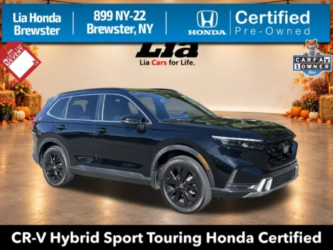 Black 2023 Honda CR-V Hybrid Sport Touring for sale in Brewster, NY