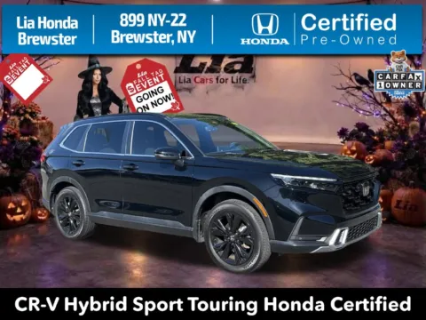 Black 2023 Honda CR-V Hybrid Sport Touring for sale in Brewster, NY
