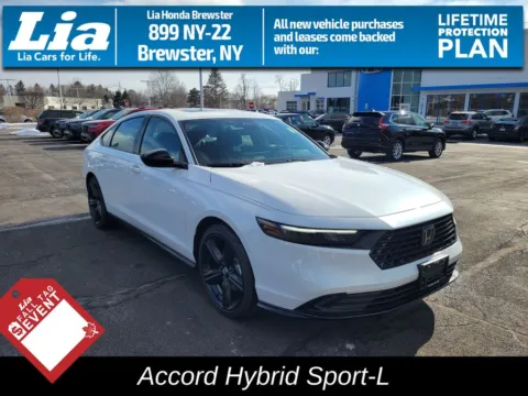 White 2026 Honda Accord Hybrid Sport-L for sale in Brewster, NY