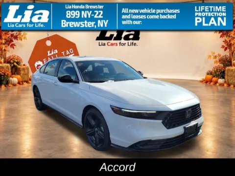 White 2026 Honda Accord Hybrid Sport-L for sale in Brewster, NY