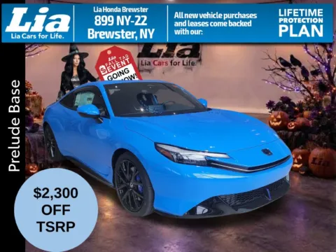 Blue 2026 Honda Prelude Hybrid for sale in Brewster, NY
