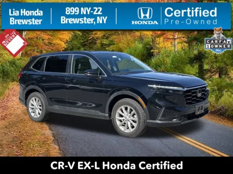 Black 2024 Honda CR-V EX-L for sale in Brewster, NY
