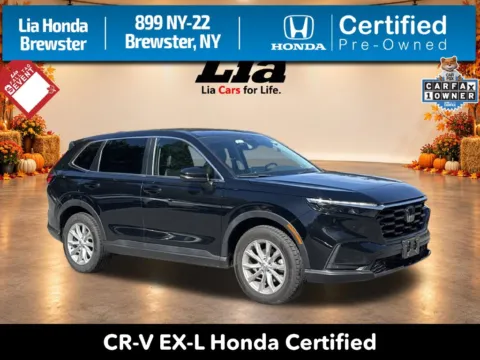 Black 2024 Honda CR-V EX-L for sale in Brewster, NY