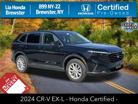 Black 2024 Honda CR-V EX-L for sale in Brewster, NY