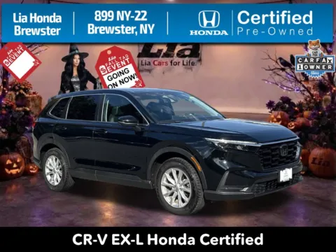 Black 2024 Honda CR-V EX-L for sale in Brewster, NY
