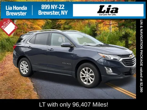 Blue 2019 Chevrolet Equinox LT for sale in Brewster, NY
