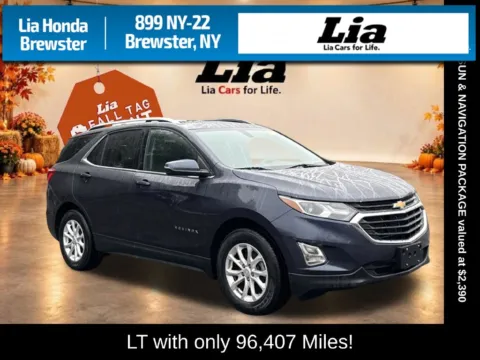 Blue 2019 Chevrolet Equinox LT for sale in Brewster, NY