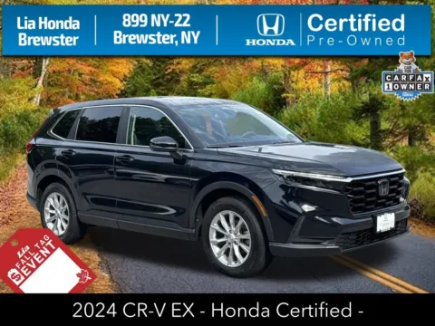 Black 2024 Honda CR-V EX for sale in Brewster, NY