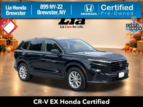 Black 2024 Honda CR-V EX for sale in Brewster, NY