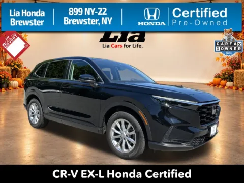 Black 2024 Honda CR-V EX-L for sale in Brewster, NY
