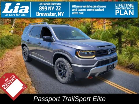 Gray 2026 Honda Passport TrailSport Elite for sale in Brewster, NY