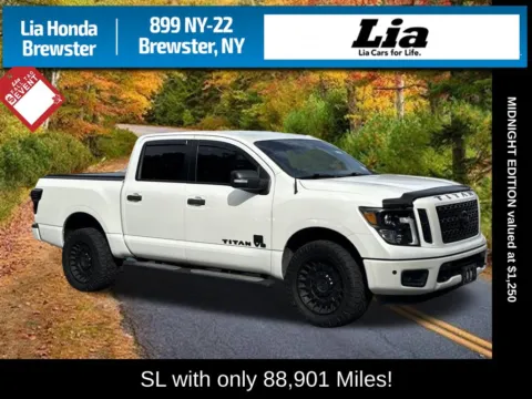 White 2019 Nissan Titan SL for sale in Brewster, NY