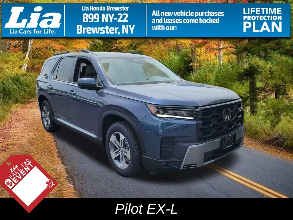 Blue 2026 Honda Pilot EX-L for sale in Brewster, NY