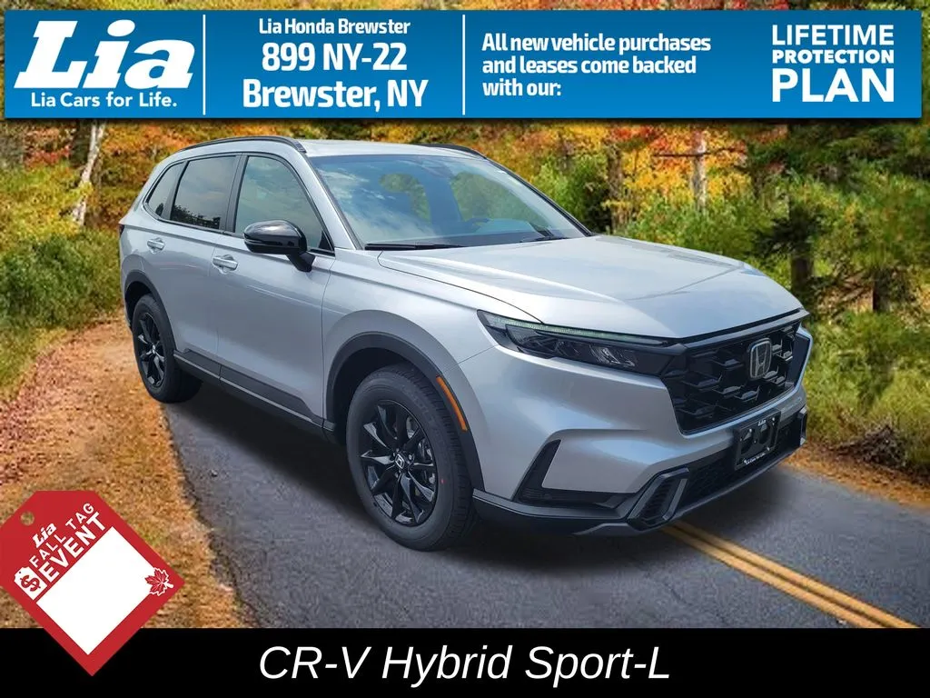 Silver 2027 Honda CR-V Hybrid Sport-L for sale in Brewster, NY