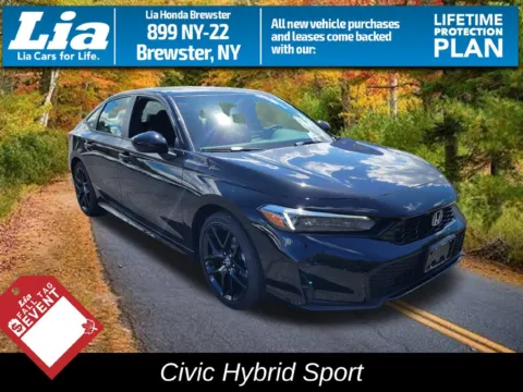 Blue 2026 Honda Civic Hybrid Sport for sale in Brewster, NY