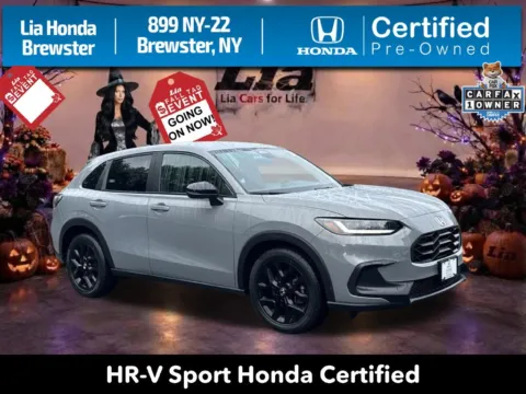 Gray 2024 Honda HR-V Sport for sale in Brewster, NY
