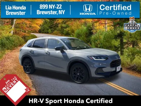Gray 2024 Honda HR-V Sport for sale in Brewster, NY
