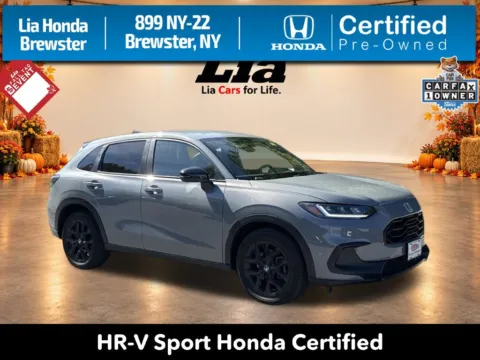 Gray 2024 Honda HR-V Sport for sale in Brewster, NY