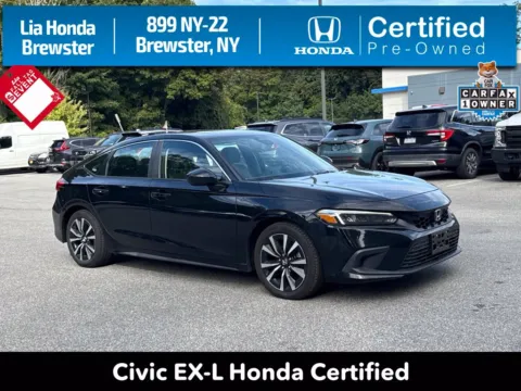Black 2024 Honda Civic EX-L for sale in Brewster, NY