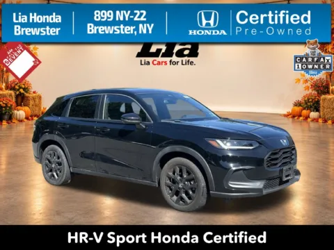 Black 2024 Honda HR-V Sport for sale in Brewster, NY